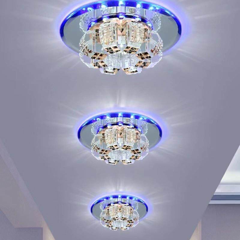 入户简约现代过道灯走廊灯北欧LED玄关吸顶灯阳台灯衣帽间网红款