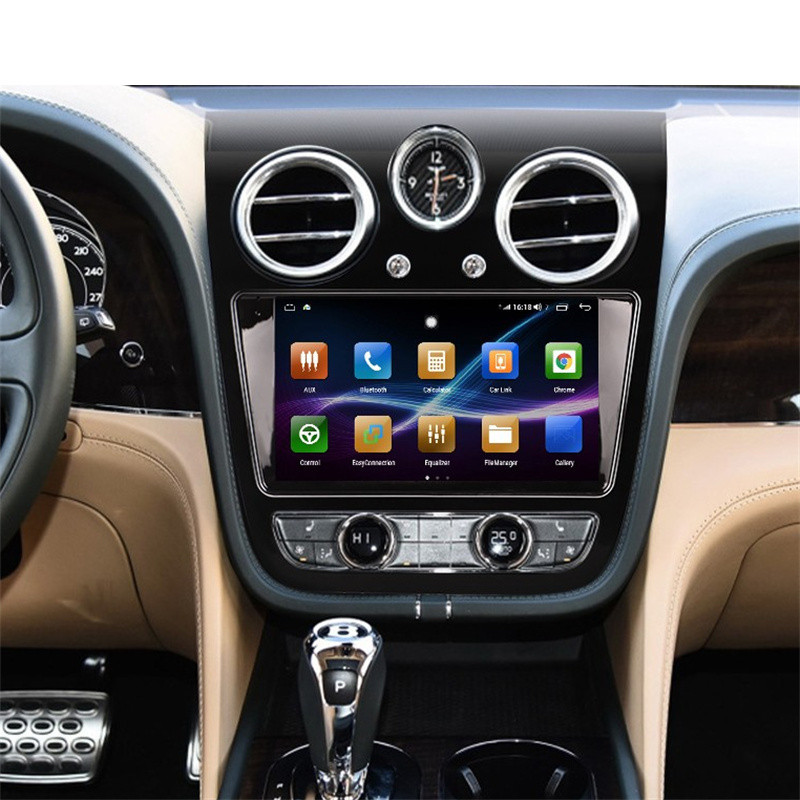 适用16-18款宾利添越安卓导航一体机9寸原车风格八核无线Carplay