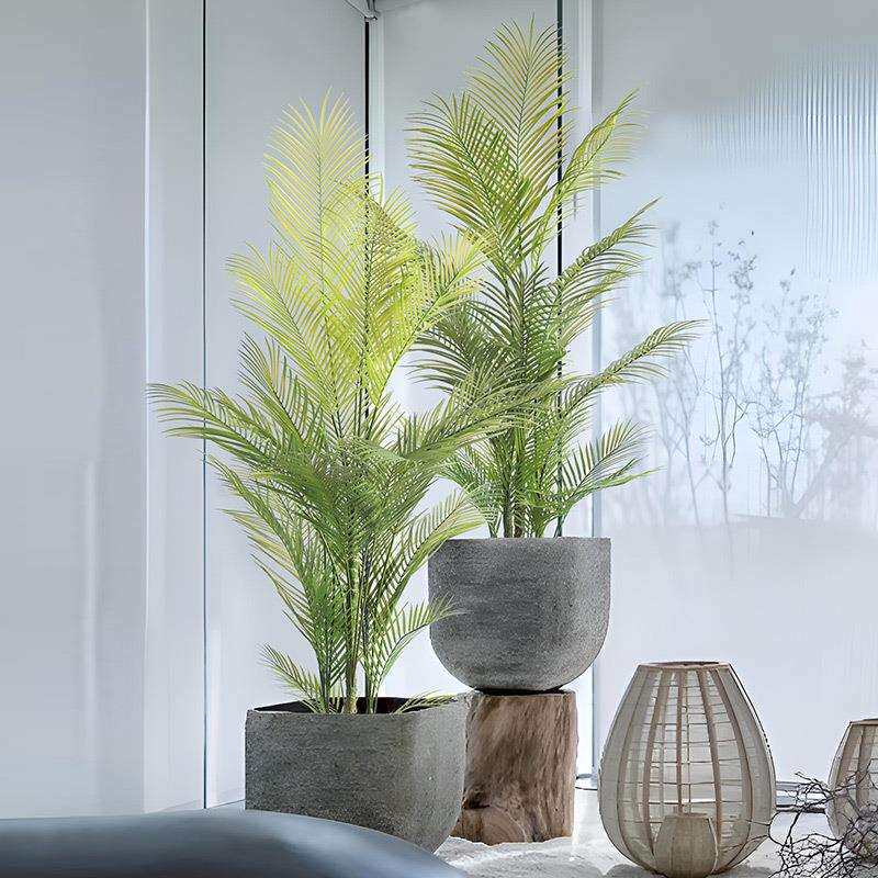 北欧仿真绿植盆栽轻奢室内客厅装饰大型散尾葵盆景仿真植物假植物