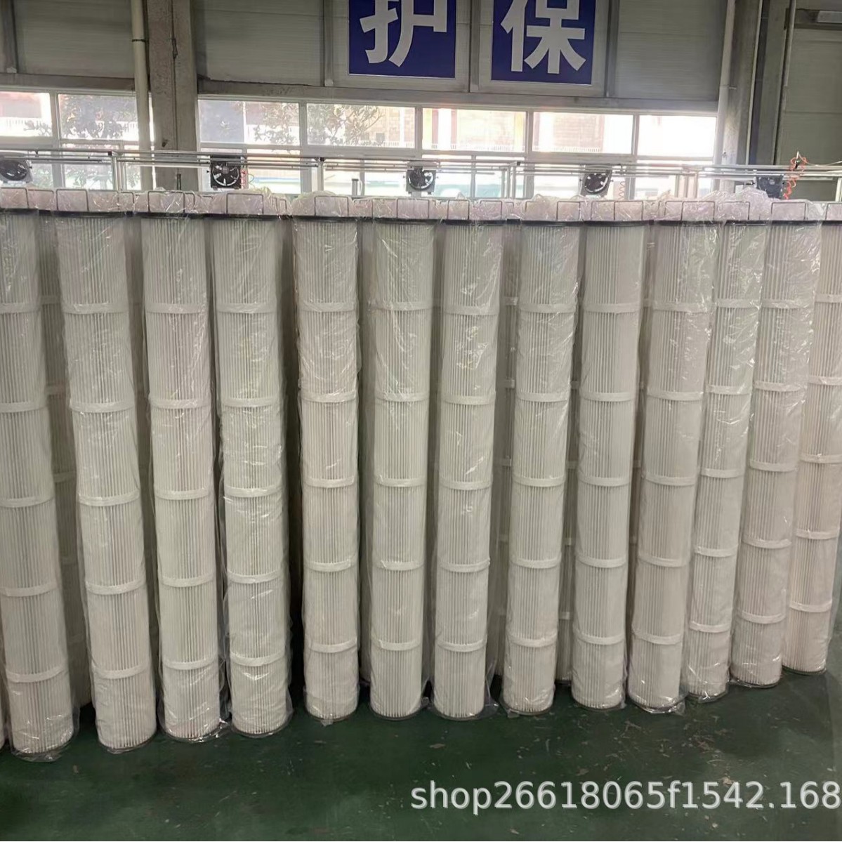 覆膜聚酯无纺布滤筒  使用寿命长 过滤精度高 反吹清灰更容易