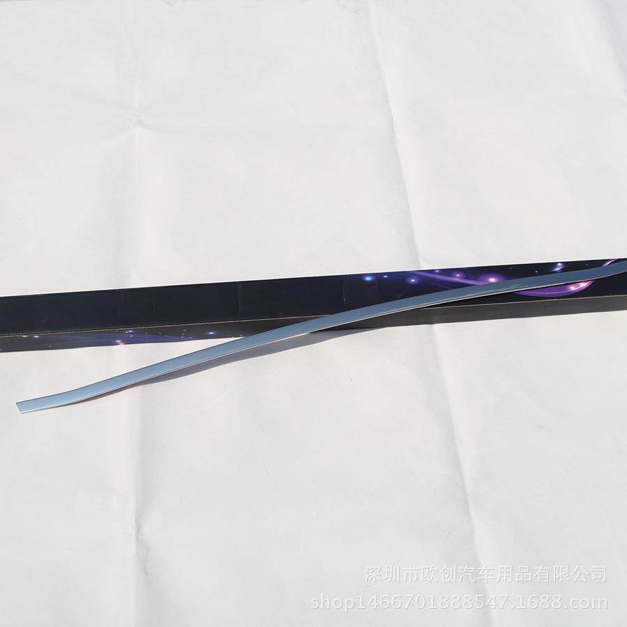 适用于14-16款宝马x5前杠饰条前保险杠装饰亮条X5改装专用配件