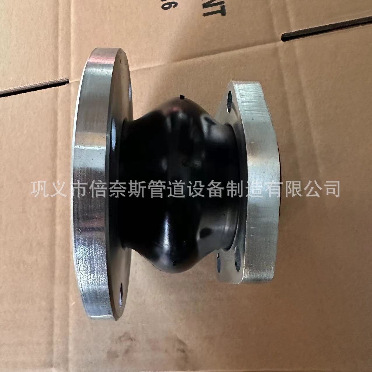 船用NG型耐油橡胶避震喉 菱形法兰膨胀节 液压油路橡胶弹性接头