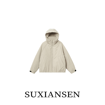 【大头叔叔】新国标90白鹅绒三防冲锋软壳羽绒服DDSW115