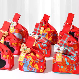 阿卷家喜饼马年宝宝满月酒伴手礼新年山姆零食周岁百日宴生日回礼