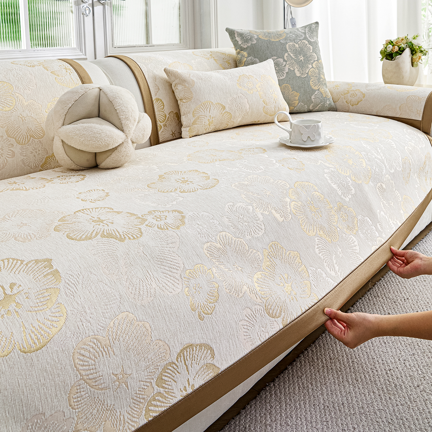 2025新款四季通用防滑轻奢沙发垫