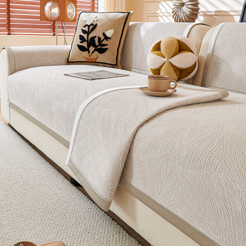 2026新款沙发垫四季通用防滑坐垫轻奢高级感直排真皮沙发套罩盖布,居家布艺,沙发垫,淘宝优惠券,粉丝福利购,淘宝优惠卷