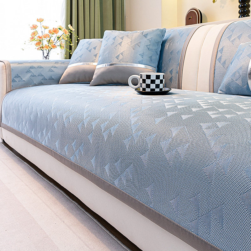 2026新款冰丝凉感沙发垫夏季凉席坐垫子轻奢感防滑防猫抓沙发套罩,居家布艺,沙发垫,淘宝优惠券,粉丝福利购,淘宝优惠卷