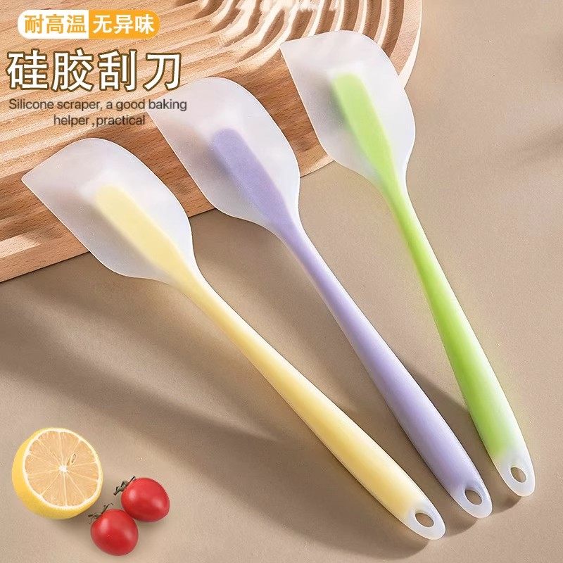 耐高温大号一体式刮刀硅胶蛋糕