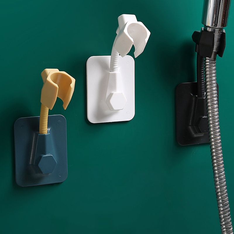 免打孔固定淋浴喷头挂座花洒吸盘支架淋雨头浴室淋浴器配件底座