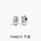方型耳扣百搭通勤利落耳扣耳饰 方宜FANG FY035
