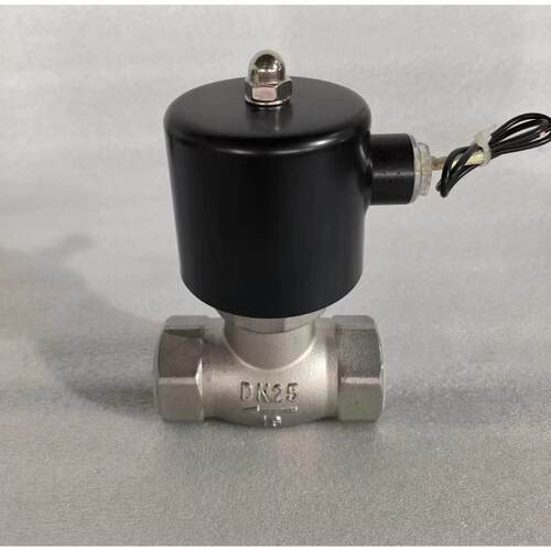 ZQDF高温不锈钢常闭蒸汽电磁控制阀220v24V气阀柴油阀门油阀DN40