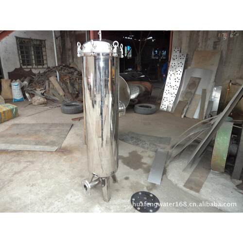 厂家直供20芯40寸不锈钢保安过滤器单杆固定亚光处理精密过滤器