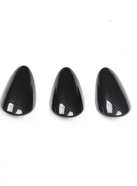 境外热销08-19款370Z汽车碳纤维风口改装桃木内饰 排档框现货速发