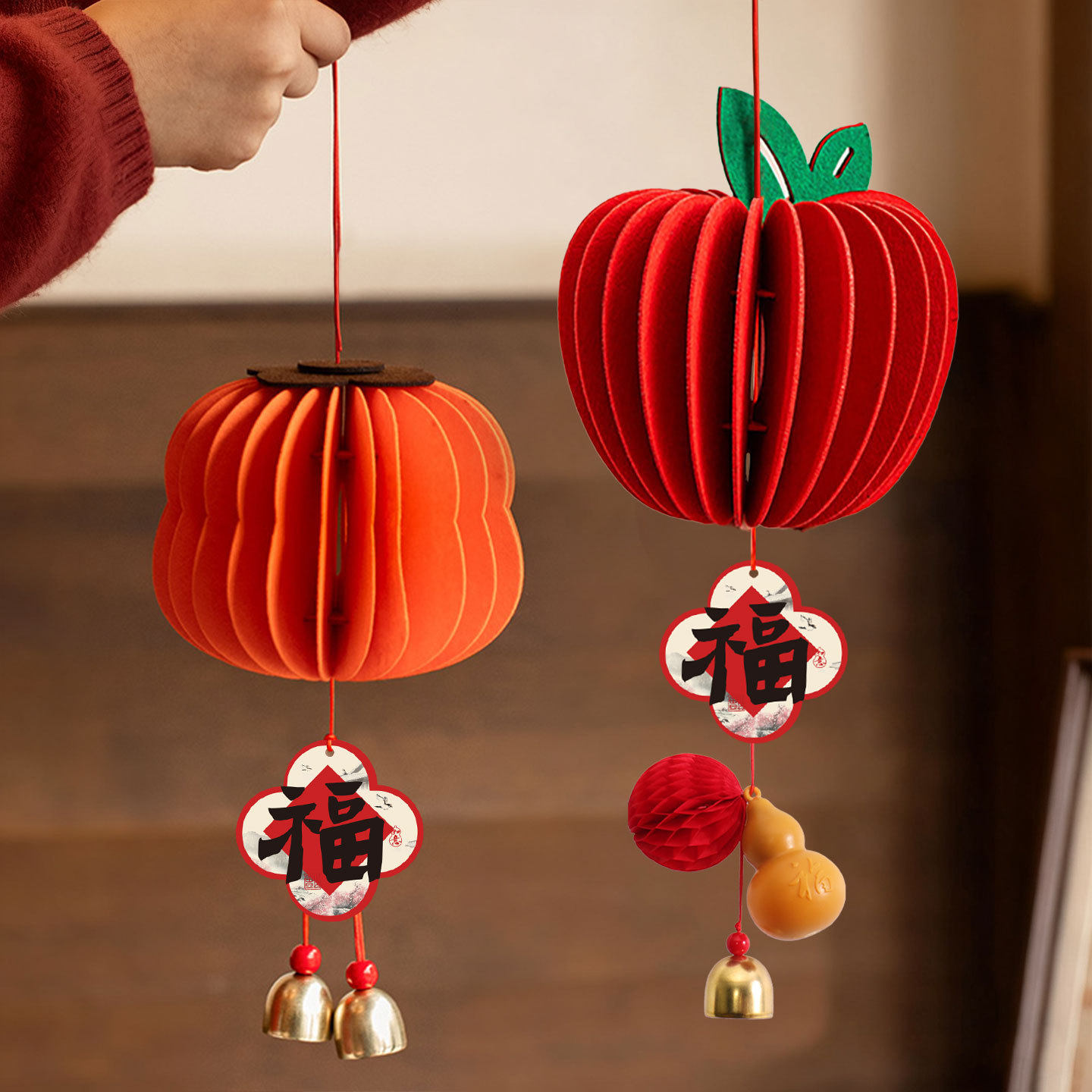 2026新年装饰品家用葫芦灯笼挂饰马年春节客厅屋内喜庆氛围感布置,节庆用品/礼品,挂饰/生肖挂饰,淘宝优惠券,粉丝福利购,淘宝优惠卷