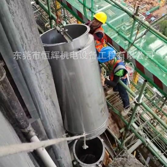 不锈钢满焊风管 不锈钢板管道 Q235风管烟囱 连接管道