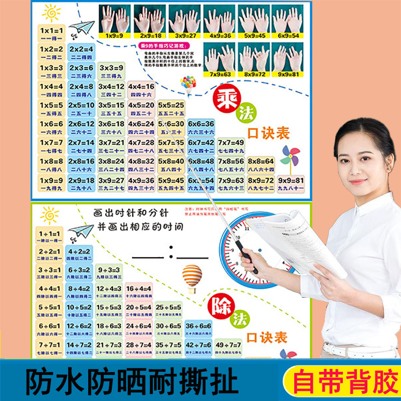 小学生二年级九九乘除法