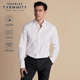 CHARLES 内搭免烫 男纯棉休闲温莎领商务男款 TYRWHITT修身 白色衬衫
