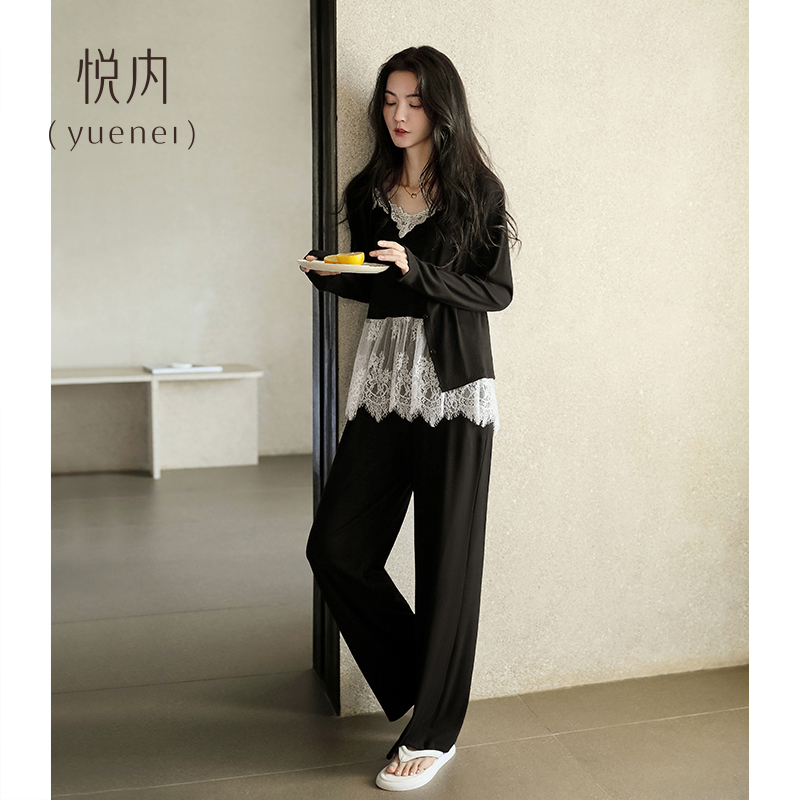 【商场同款】悦内纯棉三件套睡衣