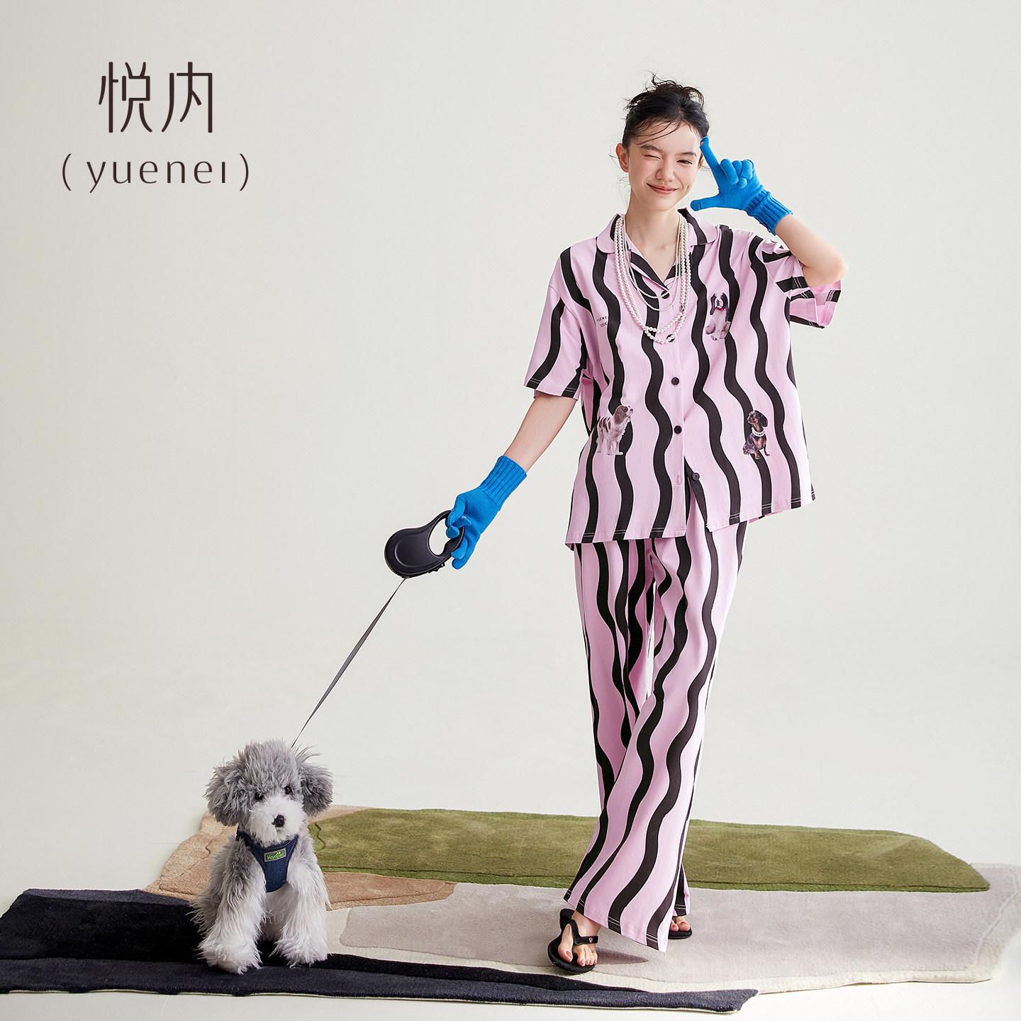 【商场同款】悦内女士纯棉睡衣图片