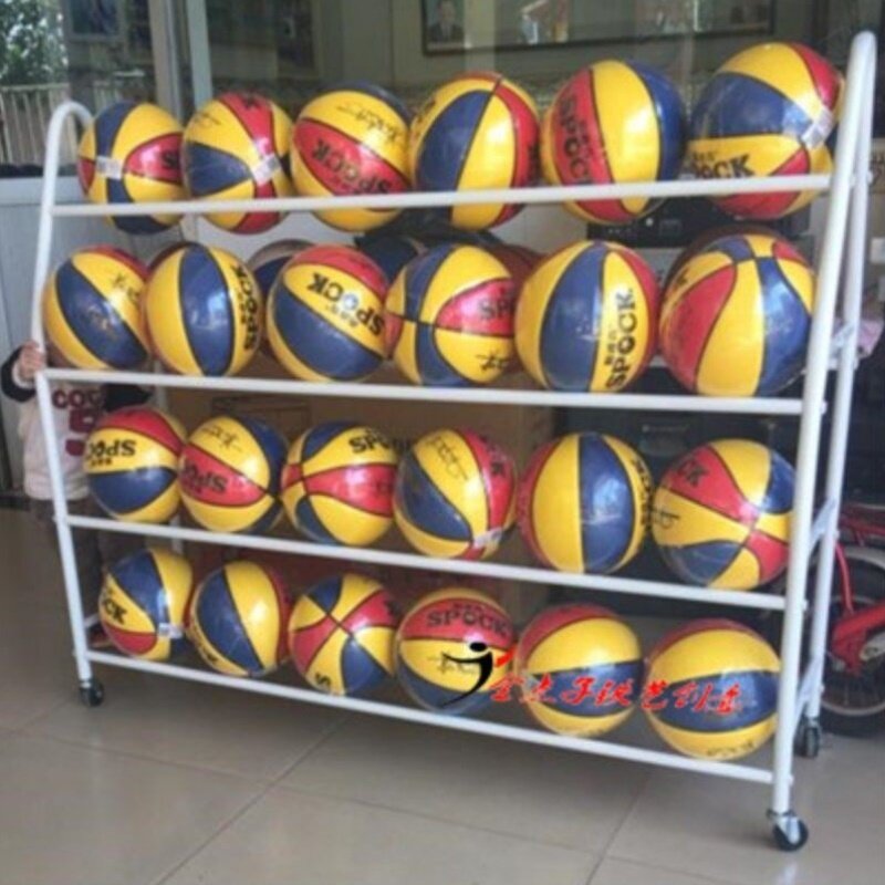 篮球收纳架 幼儿园球类架子儿童足球架装篮球框置球架放球的架子