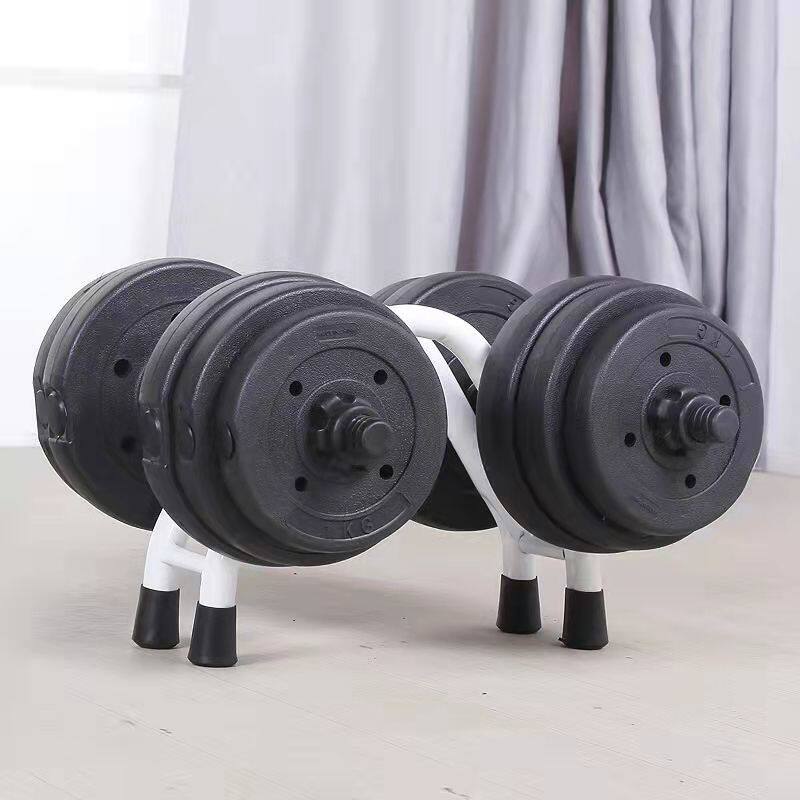 健身哑铃架子家用多功能一对装三对装哑铃架哑铃收纳架健身房商用