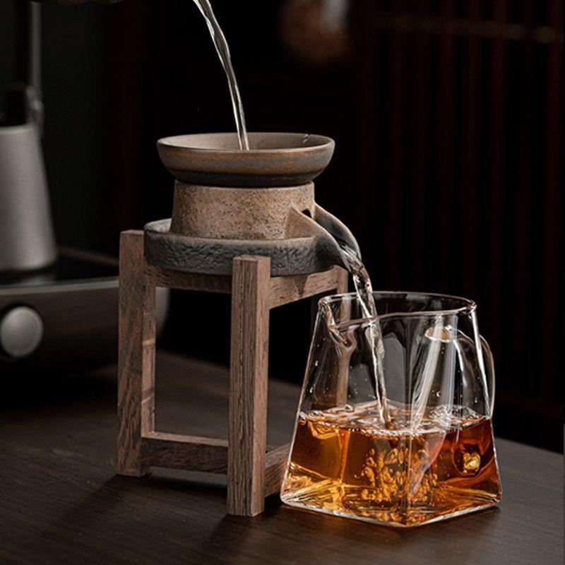 茶漏复古粗陶创意泡茶神