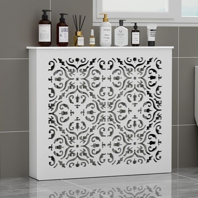 暖气片遮挡装饰暖气遮丑散热罩免打孔暖气装饰盖地暖分水器遮挡罩