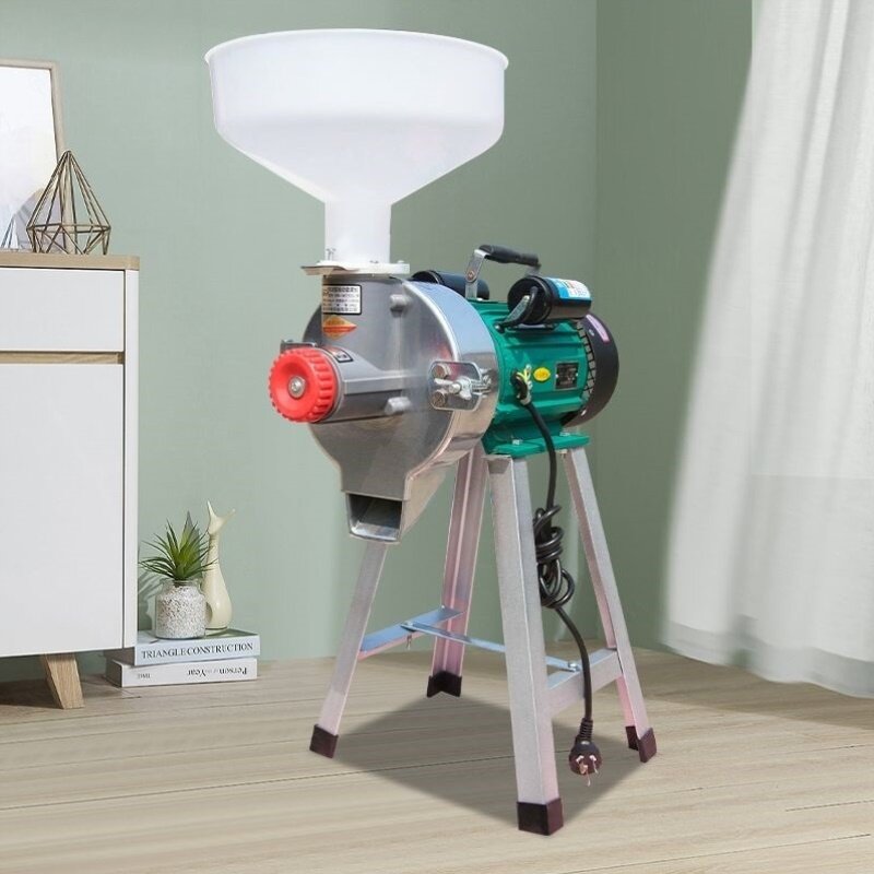 家用豆浆机磨粉机豆腐磨浆机商用大功率干湿两用多功能打浆机