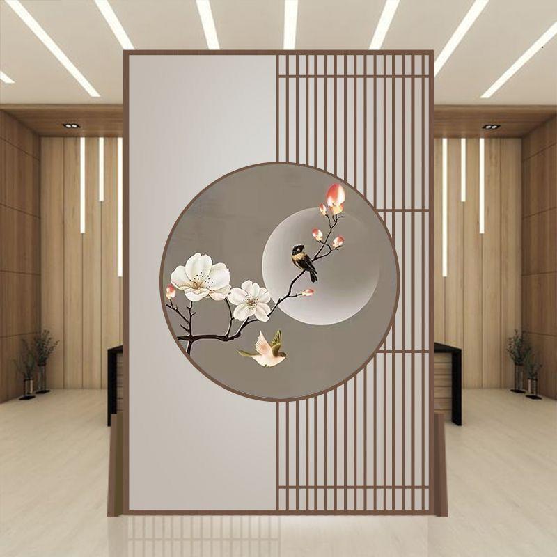中式国风现代屏风隔断客