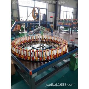 XD管D64D2锭绝缘管机7X96锭高速编织绝缘套机