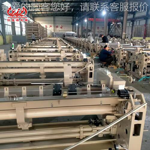 厂喷家喷水织机水交备织机平机设塑料编纶织网布纤维涤制品加工设