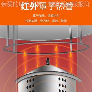 恒温烤肉炉935烤鱼炉烤五花肉炉 8D自0动6旋转圆筒烤鸭炉电热
