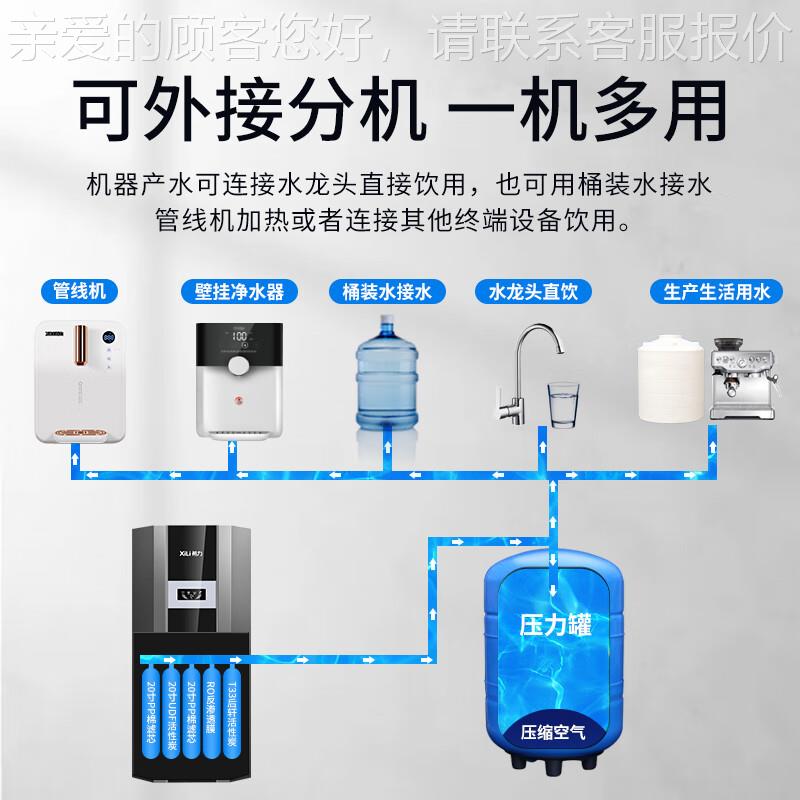 商净水器62420138制水主机饮企业大流用量直饮水机单位净一食体机