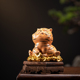 创意可爱小老虎摆件陶瓷卡通生肖虎年吉祥物家居客厅玄关桌面装 饰