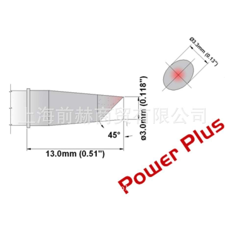 Thermaltronics 热魔 M7BV030H 烙铁头