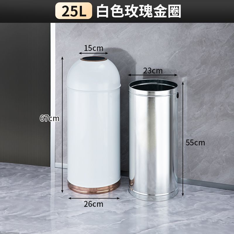 奶茶垃圾桶圆形商用定制