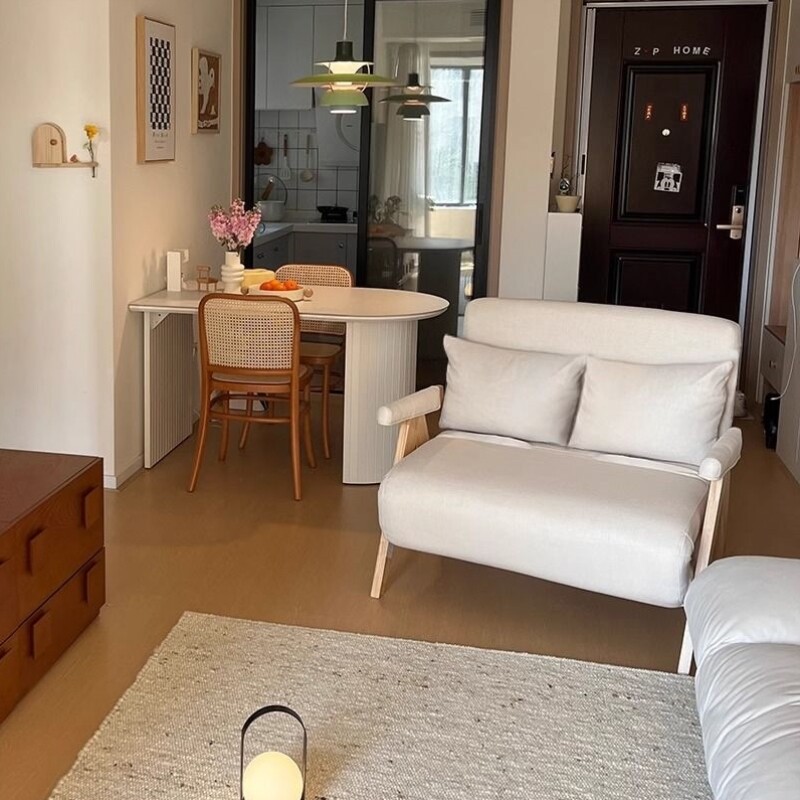 单人沙发床折叠两用2024新款小户型客厅书房临时留宿床纯实木沙发