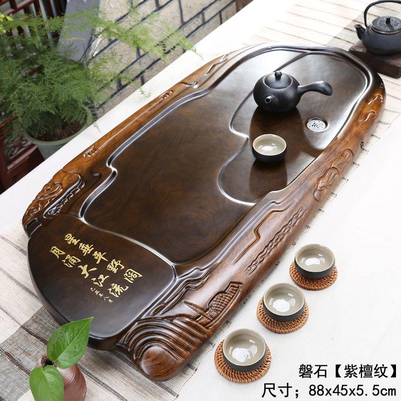 茶盘实木茶具套装大号小