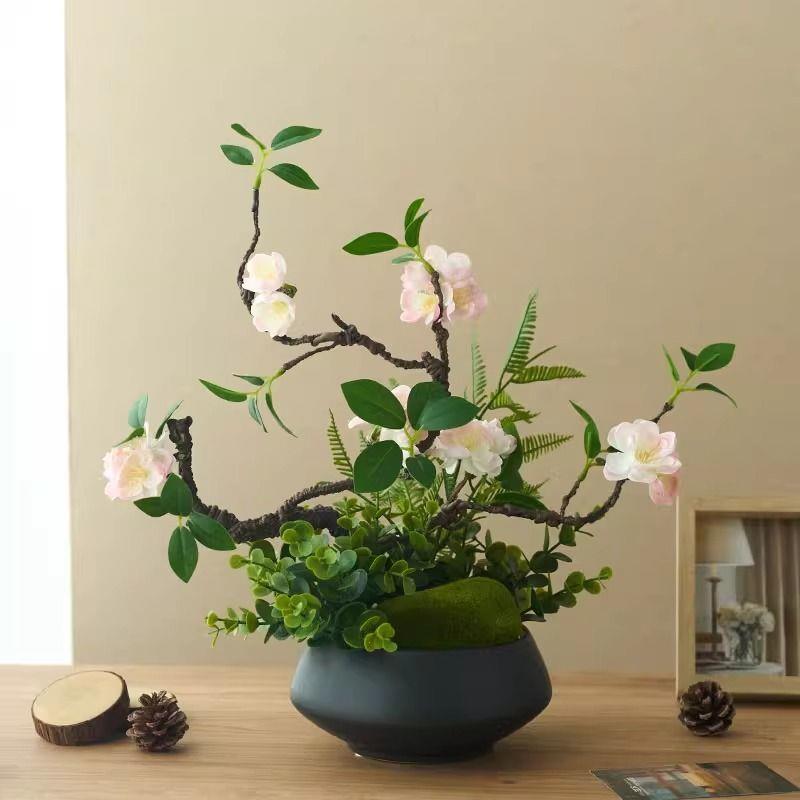 高品质仿真花假绿植高级图片