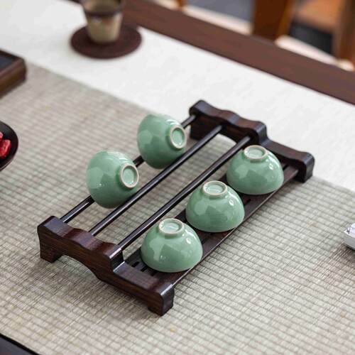 茶杯收纳架轻奢桌面双层