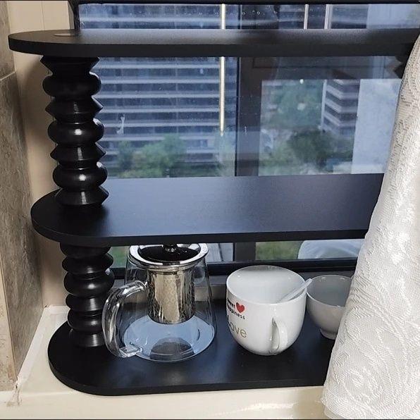 木质置物架马克杯收纳架