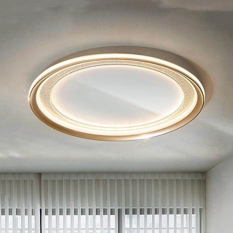 卧室吸顶灯创意简约现代led灯书房灯阳台轻奢大气圆形婚房