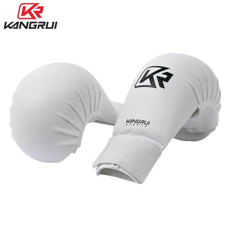 康瑞空手道男女儿童手套成人训练护拳护具跆拳道用拳套护手拳击