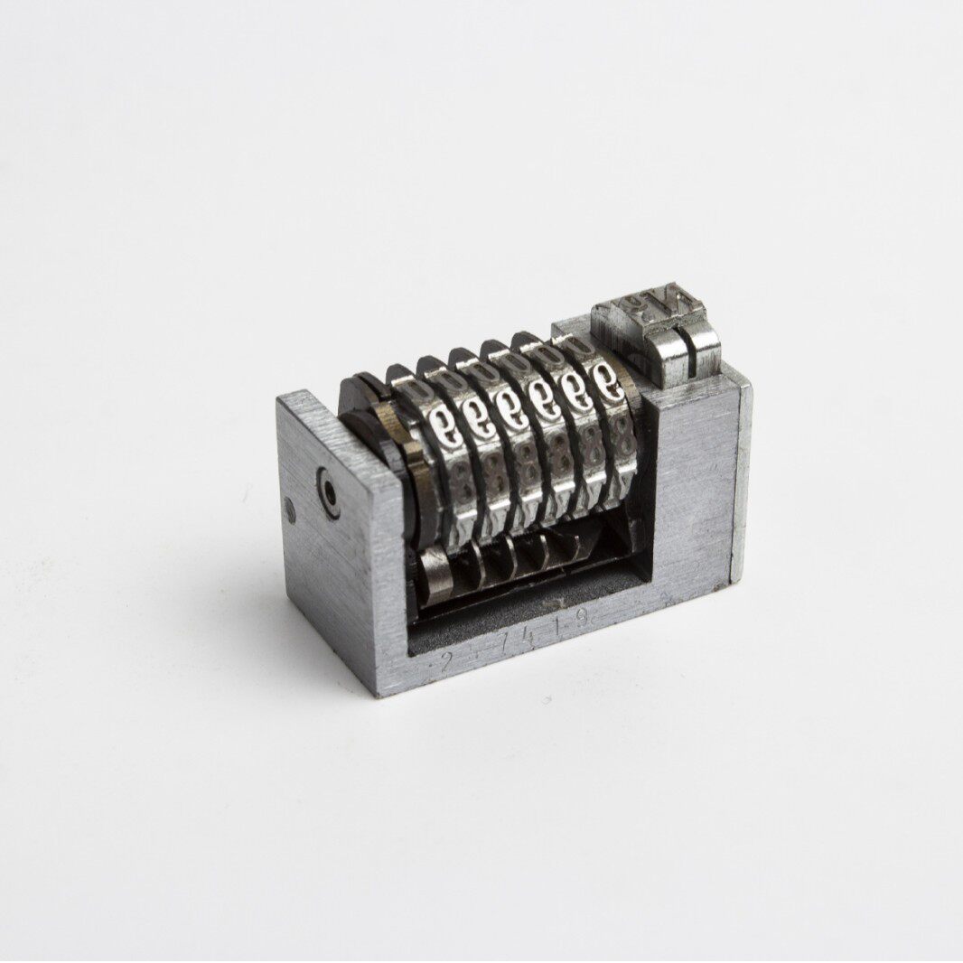 4×8号码机6位数带No字高4mm罗马