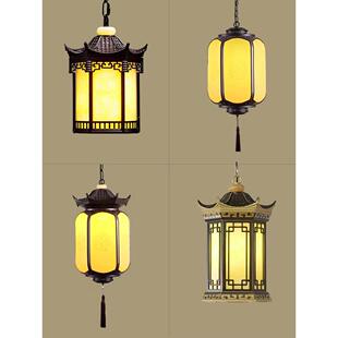 新中式户外仿古灯笼室外庭院花园宫廷凉亭连廊别墅大门口防水吊灯