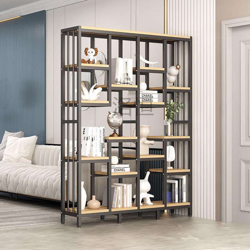 花架阳台多功能现代简约落地置物架创意展示客厅隔断书架LH收纳架