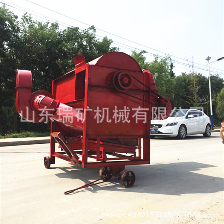 谷子脱粒机大型125型小麦脱粒机高粱脱粒机稻麦脱粒机稻谷脱粒机
