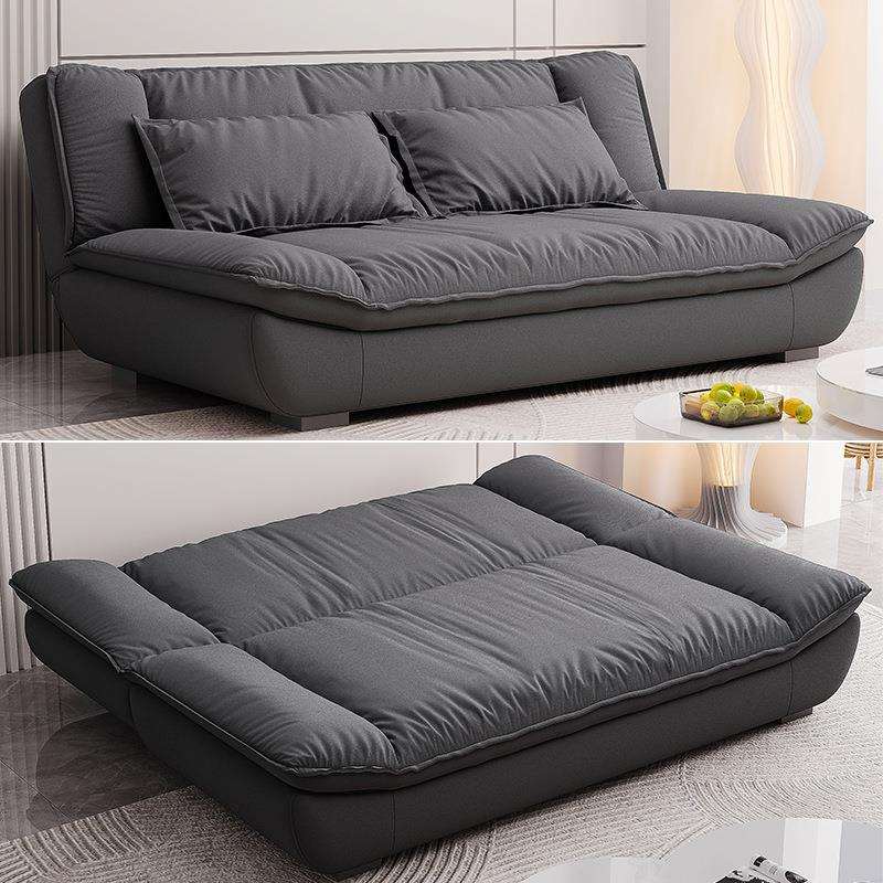 帆船布艺沙发床一体折叠两用2025新款现代简约客厅小户型懒人单双