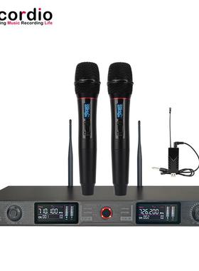 GAW-L540家用手持无线1拖2麦克风舞台KTVU段无线麦克风系统