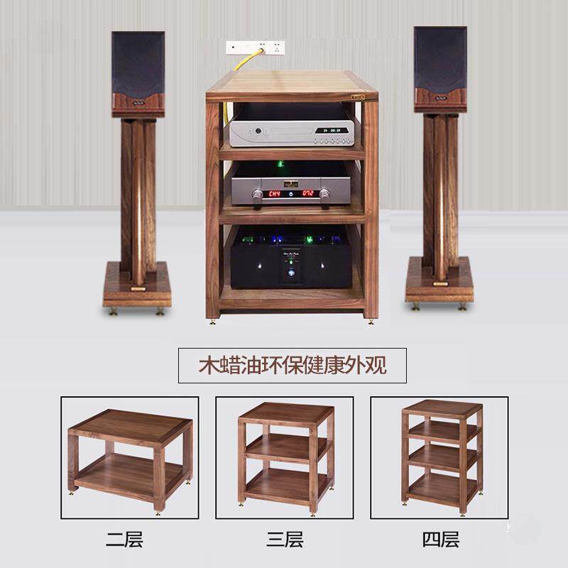 音响功放柜影视柜机架音响架音响功放柜实木专业机柜放置架音响柜